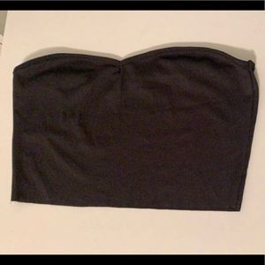 SHEIN Black Bandeau Crop Top (New)